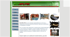 Desktop Screenshot of ecoaplitec.com